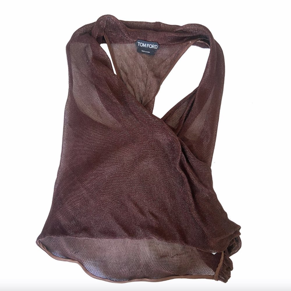 VINTAGE SHEER TOM FORD TANK TOP